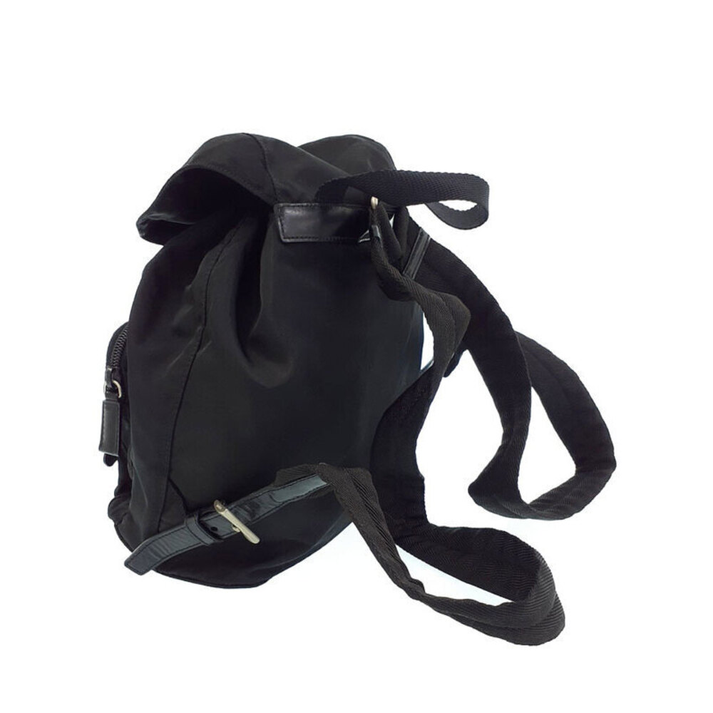 Prada Rucksack Tessuto Backpack Two Black Pocket Daybag